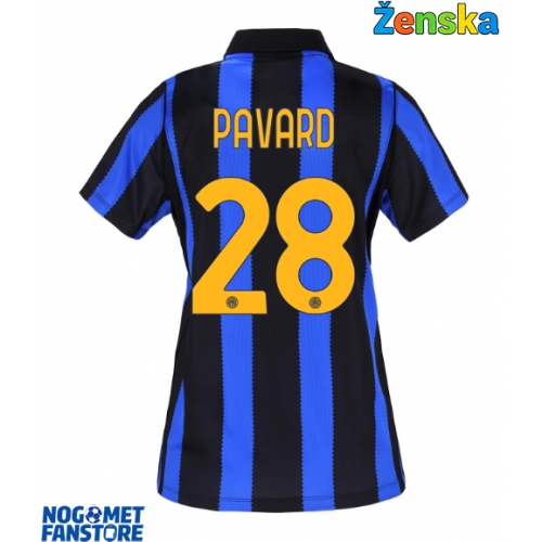 Inter Milan Benjamin Pavard #28 Domaci Dres za Ženska 2026-27 Kratak Rukav